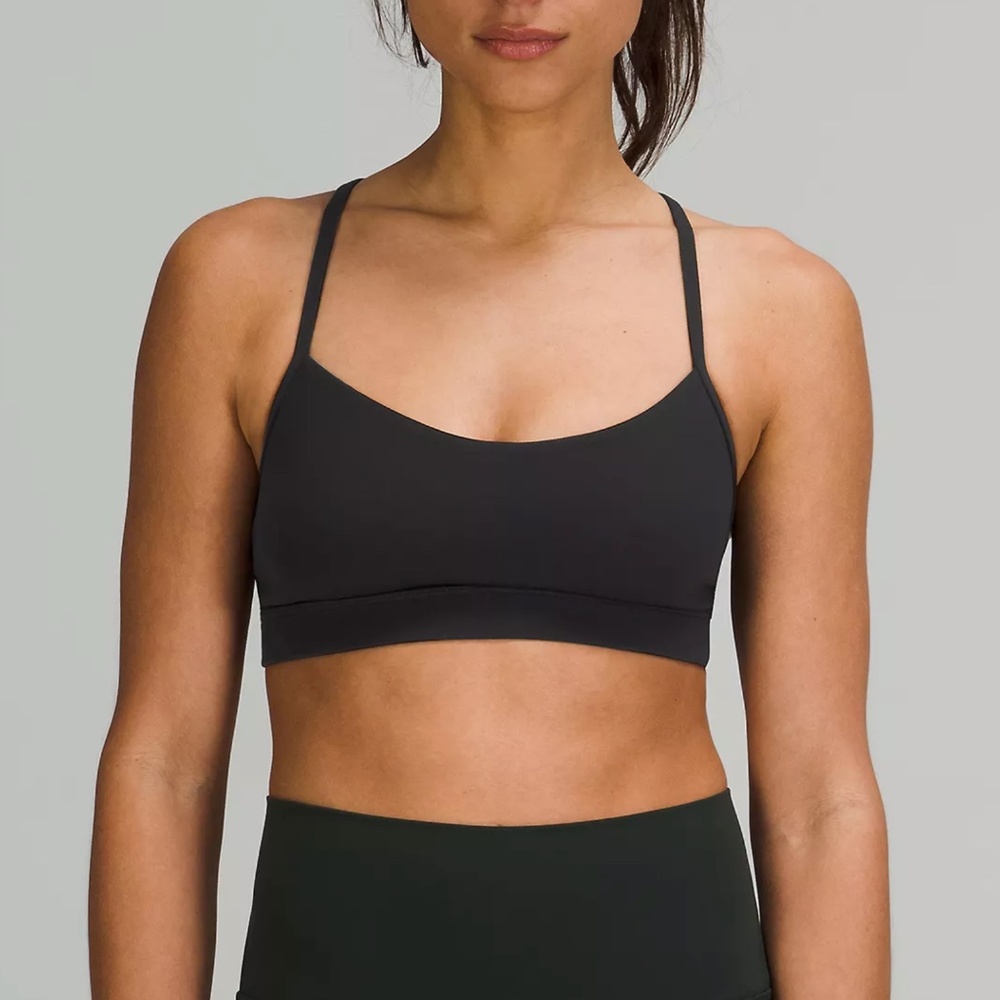 Lululemon Flow Y bra, black, 4